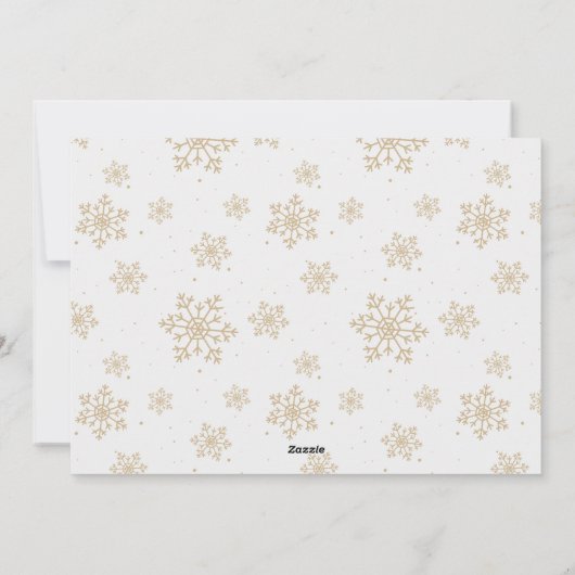 Cartes Pour Fêtes Annuelles Jours fériés heureux Noël Salutation (Dos)