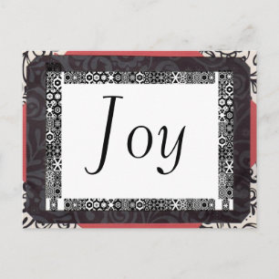 Cartes Pour Fêtes Annuelles Joy!