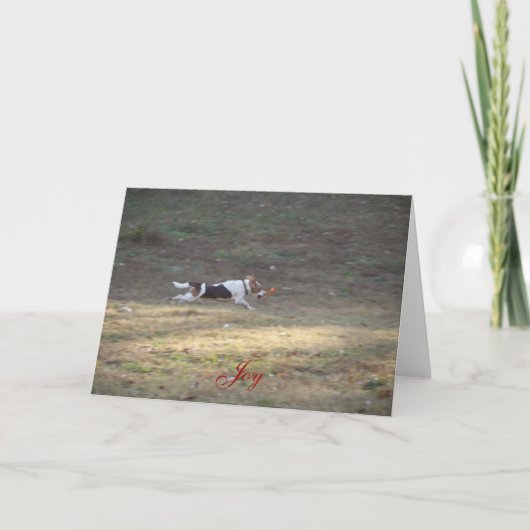 Cartes Pour Fêtes Annuelles Joy - 2012 (Devant)