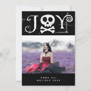 Cartes Pour Fêtes Annuelles Joy Holiday Photo gothique
