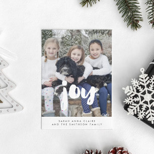 Cartes Pour Fêtes Annuelles Joy Inspirational Christmas Family Photo