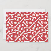 Cartes Pour Fêtes Annuelles Joy Love Paws Peace Photo Rouge 4-Photo (Dos)