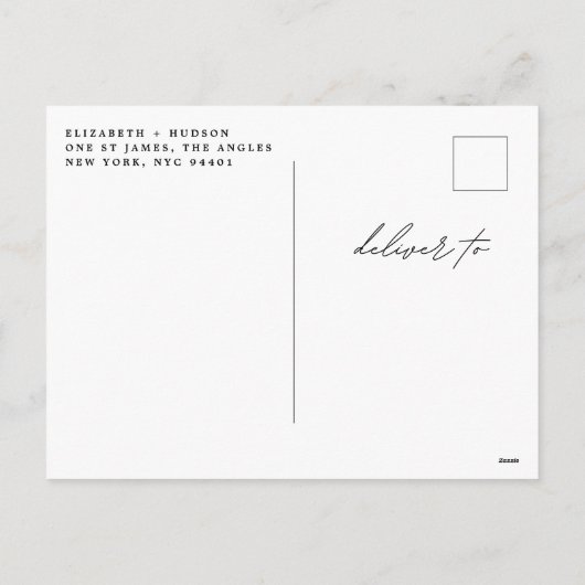 Cartes Pour Fêtes Annuelles JOY | Noël | Collage de photos | Vert classique (Dos)