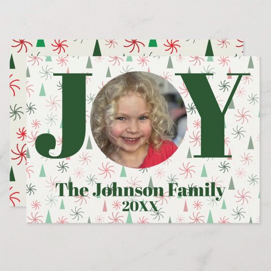 Cartes Pour Fêtes Annuelles Joy Photo