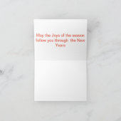 Cartes Pour Fêtes Annuelles Joy To the World (Intérieur)