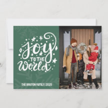 Joy to the World Grande photo Green Noël