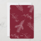 Cartes Pour Fêtes Annuelles Joy to the world Salutation de vacances avec photo (Dos)