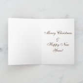 Cartes Pour Fêtes Annuelles JOY Wordcloud Noël (Intérieur)