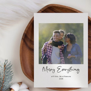 Cartes Pour Fêtes Annuelles Joyer tout Calligraphie Photo Message Personnalisé