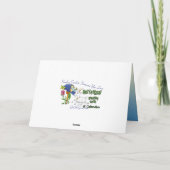 Cartes Pour Fêtes Annuelles Joyeuse Angora Buck Goat de Pâques (Dos)