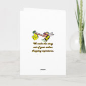 Cartes Pour Fêtes Annuelles Joyeuse année de juifs (Dos)