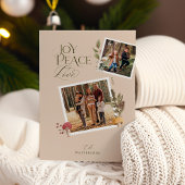 Cartes Pour Fêtes Annuelles Joyeuse aquarelle de Noël Champignons boisés Photo