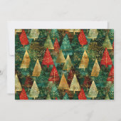 Cartes Pour Fêtes Annuelles Joyeuse et brillante Typographie moderne Photo (Dos)