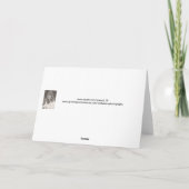 Cartes Pour Fêtes Annuelles Joyeuse femme Noël (Dos)