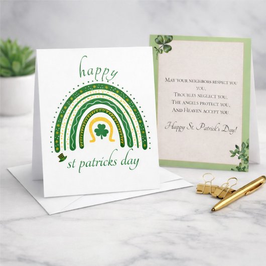 Cartes Pour Fêtes Annuelles Joyeuse fête de la Saint-Patrick