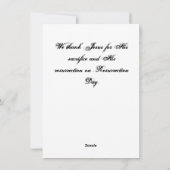 Cartes Pour Fêtes Annuelles Joyeuse fête de Pâques (Dos)