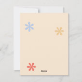 Cartes Pour Fêtes Annuelles Joyeuse fête des Mères (Dos)