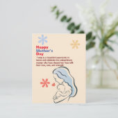 Cartes Pour Fêtes Annuelles Joyeuse fête des Mères (Debout devant)