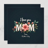 Cartes Pour Fêtes Annuelles Joyeuse Fête des Mères 