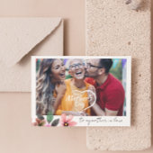 Cartes Pour Fêtes Annuelles Joyeuse Fête des Mères Texte Photo Personnalisée B