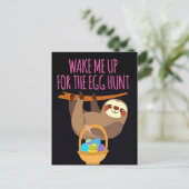 Cartes Pour Fêtes Annuelles Joyeuse fleur de Pâques (Debout devant)