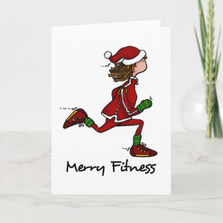 Cartes Pour Fêtes Annuelles joyeuse forme physique