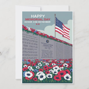 Cartes Pour Fêtes Annuelles Joyeuse Journée commémorative Viêt-Nam Anciens com