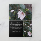 CARTES POUR FÊTES ANNUELLES JOYEUSE JOURNÉE DES MÈRES À L'AMI (Intérieur)