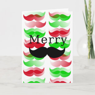 Cartes Pour Fêtes Annuelles Joyeuse moustache