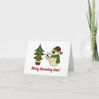 Cartes Pour Fêtes Annuelles Joyeuse période de décoration