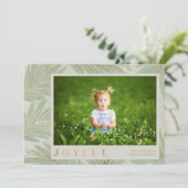 Cartes Pour Fêtes Annuelles Joyeuse photo de Noël (Debout devant)