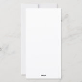 Cartes Pour Fêtes Annuelles Joyeuse photo de Noël (Dos)