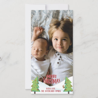 Cartes Pour Fêtes Annuelles Joyeuse photo de Noël