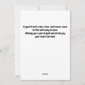 CARTES POUR FÊTES ANNUELLES JOYEUSE SAINT-PATRICK  (Dos)