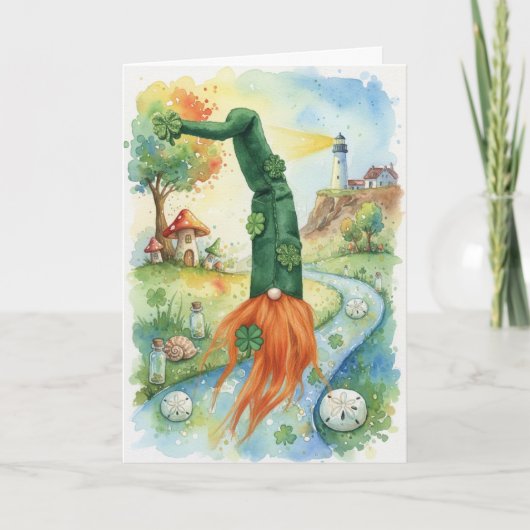 Cartes Pour Fêtes Annuelles Joyeuse Saint-Patrick  (Devant)