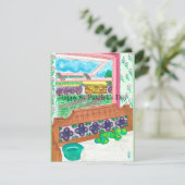 Cartes Pour Fêtes Annuelles Joyeuse Saint-Patrick (Debout devant)