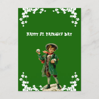 Cartes Pour Fêtes Annuelles Joyeuse Saint-Patrick Fils, Petit-Fils Mignon Vint