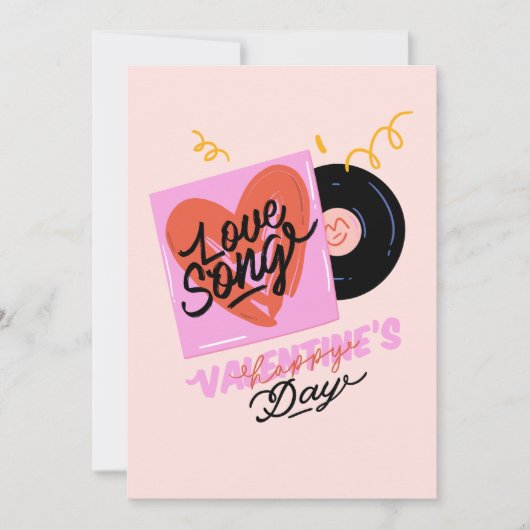 Cartes Pour Fêtes Annuelles Joyeuse Saint-Valentin (Devant)