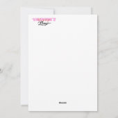 Cartes Pour Fêtes Annuelles Joyeuse Saint-Valentin (Dos)