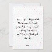 Cartes Pour Fêtes Annuelles Joyeuse Saint-Valentin (Dos)