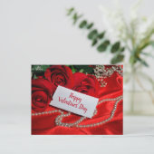 Cartes Pour Fêtes Annuelles Joyeuse Saint-Valentin (Debout devant)