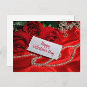 Cartes Pour Fêtes Annuelles Joyeuse Saint-Valentin (Devant / Derrière)