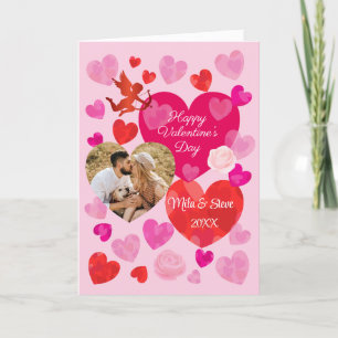 Cartes Pour Fêtes Annuelles Joyeuse Saint-Valentin