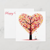 Cartes Pour Fêtes Annuelles Joyeuse Saint-Valentin (Devant / Derrière)