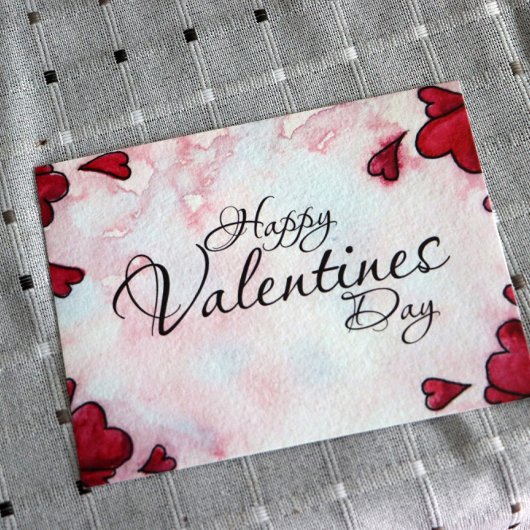 Cartes Pour Fêtes Annuelles Joyeuse Saint-Valentin