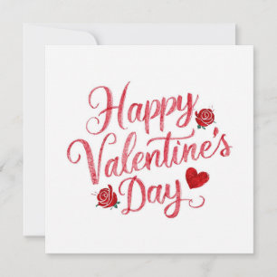 Cartes Pour Fêtes Annuelles Joyeuse Saint-Valentin