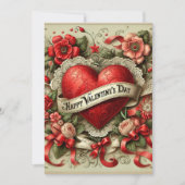 Cartes Pour Fêtes Annuelles Joyeuse Saint-Valentin (Devant)