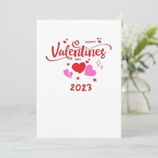 Cartes Pour Fêtes Annuelles Joyeuse Saint-Valentin 2023