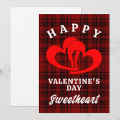 Cartes Pour Fêtes Annuelles Joyeuse Saint-Valentin chéri (Devant / Derrière)