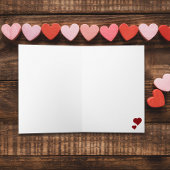 Cartes Pour Fêtes Annuelles Joyeuse Saint-Valentin Cœurs Mignons